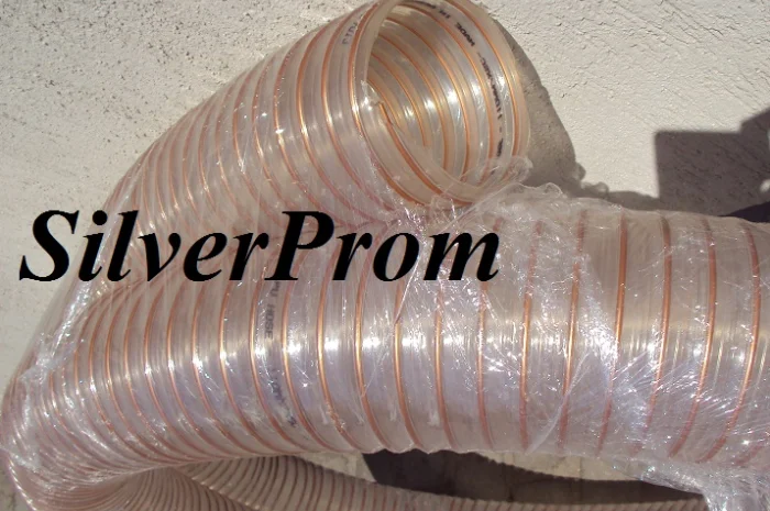 Полиуретановий рукав для абразивного пилу та стружки- фото № 1