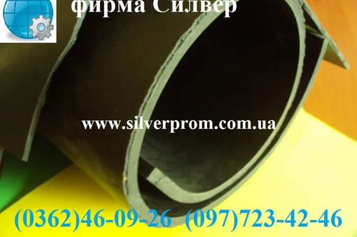 Маслостойкая техническая резина от 2мм до 50мм- фото № 1