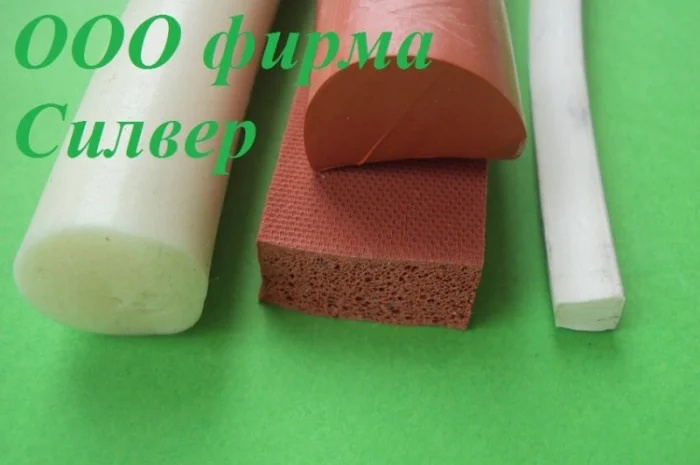 Шнур уплотнительный из силиконовой резины в продаже- фото № 1