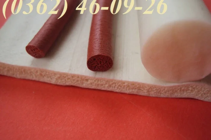 Профіль з термостійкого пористого силікону- фото № 1