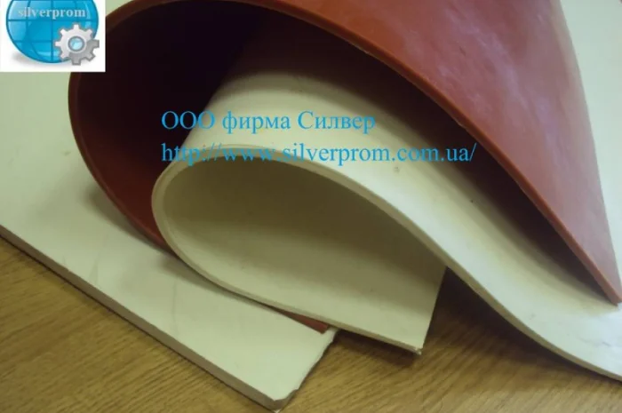 Листовий силіконовий каучук 500х500х2мм- фото № 1