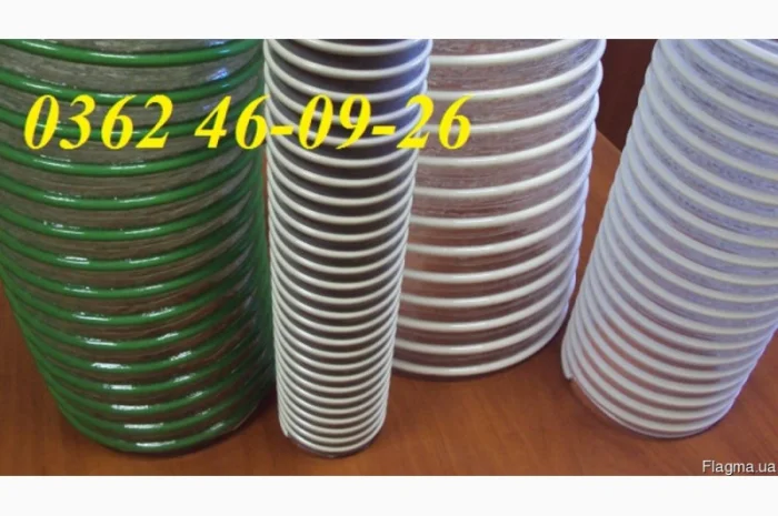 Рукава ПВХ для аспірації та вентиляції- фото № 1