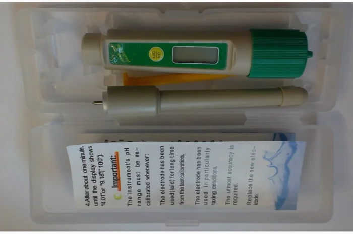 Влагостойкий pH метр PH-03 (II) L ( с удлинённым сменным электродом )- фото № 1