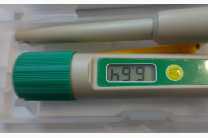 Влагостойкий pH метр PH-03 (II) L ( с удлинённым сменным электродом )- фото № 3