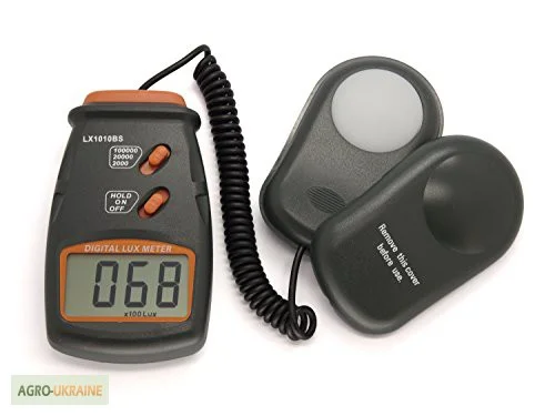 Люксметр цифровой с выносным датчиком LX1010BS (1-100.000 Lx) Выбор диапазона измерений- фото № 1