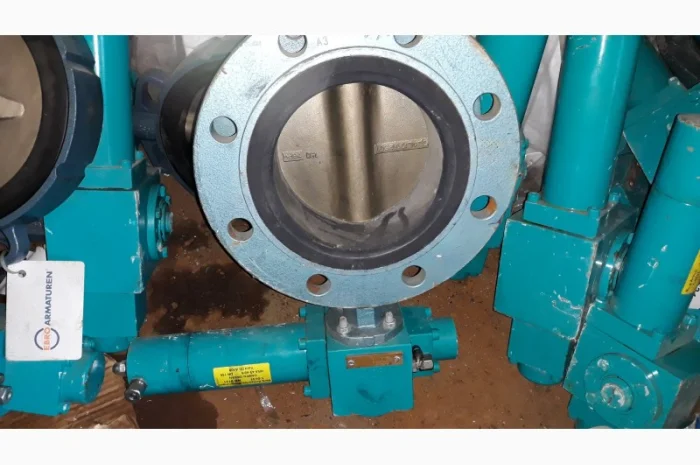 Поворотные затворы баттерфляй с бронзовым диском Ду 65 - 200 мм, ру16, Germany- фото № 5