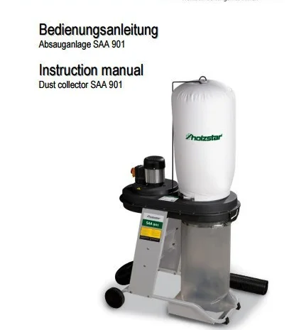 Стружкоотсос Holzstar SAA 901- фото № 5