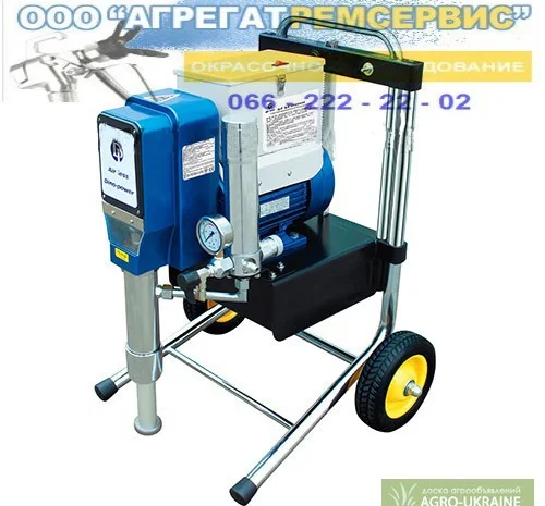 Окрасочные агрегаты dino-power аппарат Airless 6880 для вязких составов- фото № 1