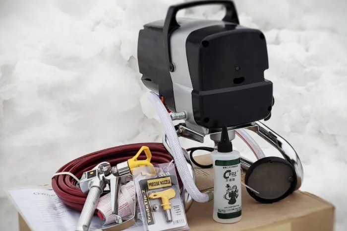 Безвоздушный окрасочный аппарат E pro - 19- фото № 2