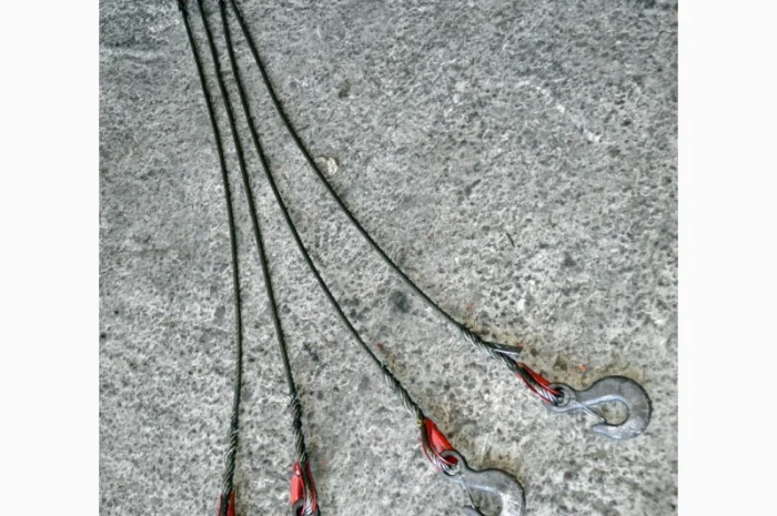 Стропы строительные канатные, текстильные и цепные, трос, канат стальной- фото № 1