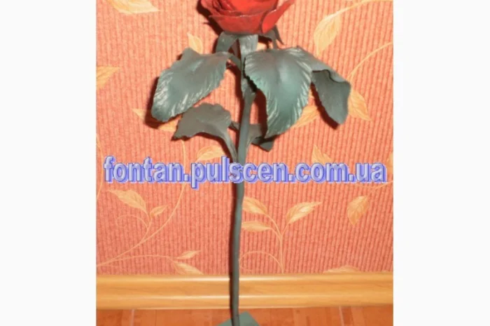 Кованые розы — уникальный подарок для девушки на Новый год и 8 марта- фото № 9