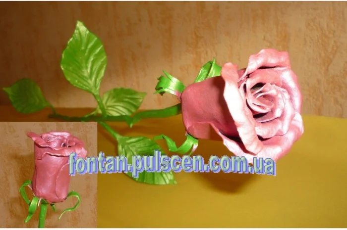 Кованые розы — уникальный подарок для девушки на Новый год и 8 марта- фото № 7