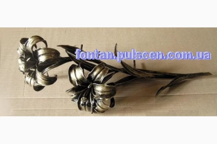 Кованые розы — уникальный подарок для девушки на Новый год и 8 марта- фото № 6