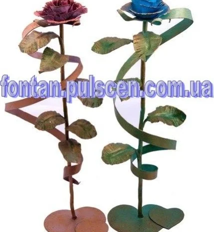 Кованые розы — уникальный подарок для девушки на Новый год и 8 марта- фото № 16