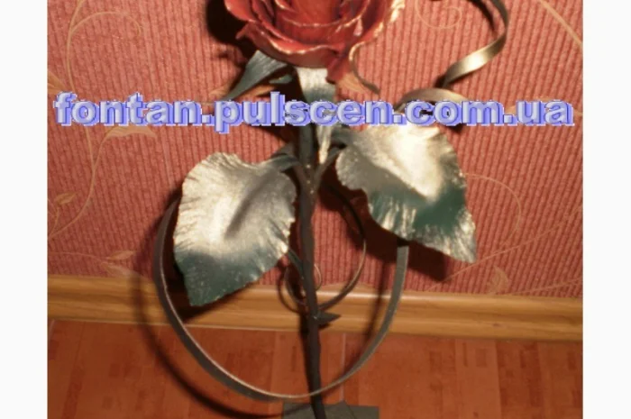 Кованые розы — уникальный подарок для девушки на Новый год и 8 марта- фото № 13