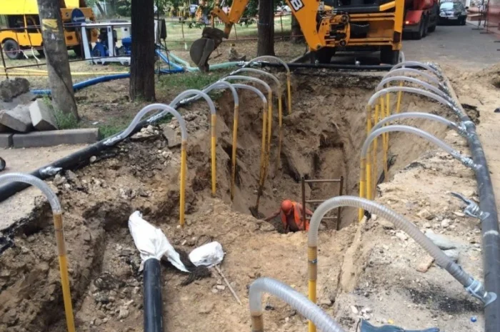 Электрический насос для водопонижения 57м3/час 20м- фото № 2