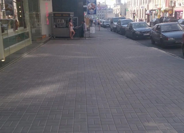Укладка тротуарной плитки в Харькове- фото № 5