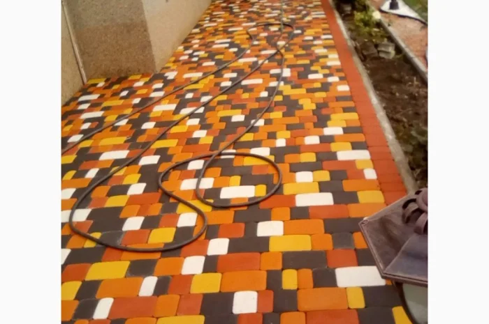 Укладка тротуарной плитки в Харькове- фото № 12