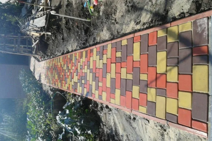 Укладка тротуарной плитки в Харькове- фото № 15