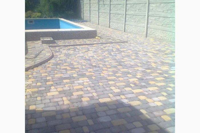 Укладка тротуарной плитки в Харькове- фото № 16