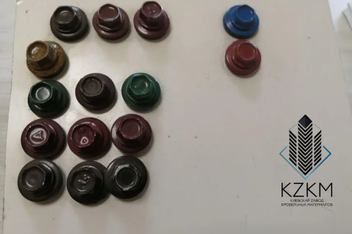 Саморезы для профлиста матовые, глянцевые, по дереву, по металлу- фото № 1