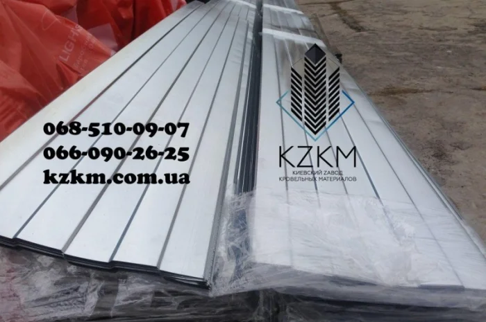 Профнастил конструктор, наборной профлист, проф-панель, узкий, дешевый 0, 35мм- фото № 3