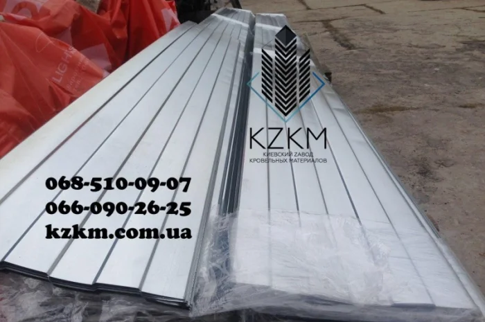 Профнастил конструктор, наборной профлист, проф-панель, узкий, дешевый 0, 35мм- фото № 5