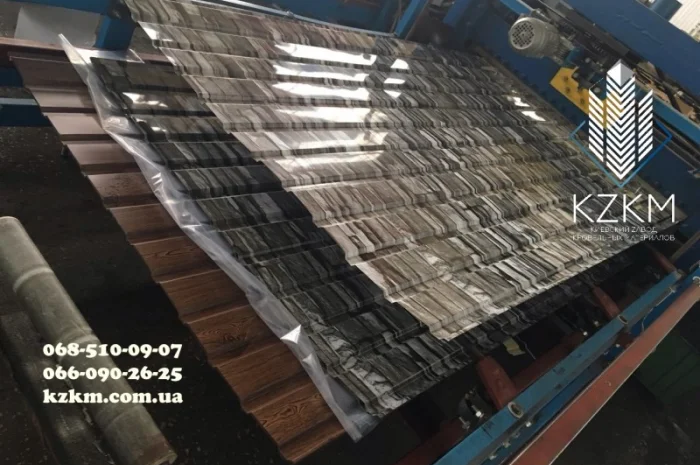 Профнастил под дикий Камень для Забора и Стен Фасадный Дешевый Завод производство за день- фото № 2