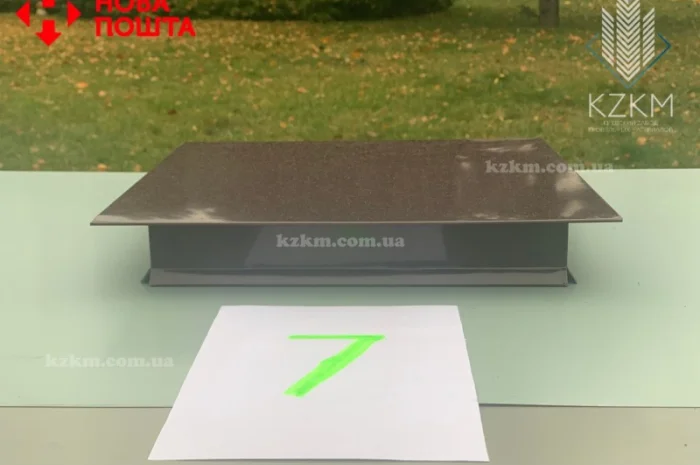 Плоские колпаки на столбы, колпаки на забор, колпак плоский для столба "flat"- фото № 1