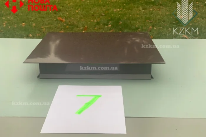 Плоские колпаки на столбы, колпаки на забор, колпак плоский для столба "flat"- фото № 3