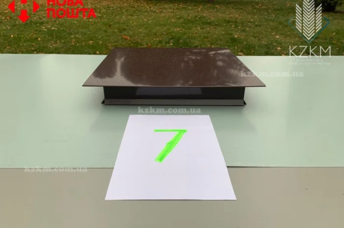 Плоские колпаки на столбы, колпаки на забор, колпак плоский для столба "flat"- фото № 7