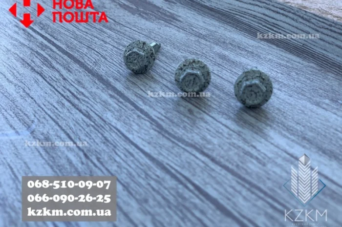 Саморезы под профнастил белое дерево, метизы, крепеж, шурупы- фото № 3