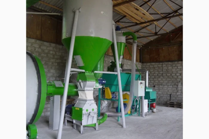 Лінія для сушіння та дроблення стружки і тріски АВМ 0-65 з продуктивністю до 1000 кг/год- фото № 4