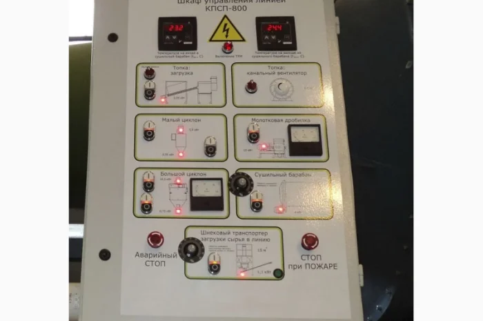 Лінія для сушіння та дроблення стружки і тріски АВМ 0-65 з продуктивністю до 1000 кг/год- фото № 5