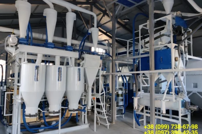Современный борошномельный завод «Optima Pro-1000» производительностью 1000 кг/час- фото № 1