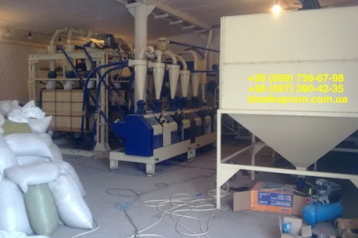 Современный борошномельный завод «Optima Pro-1000» производительностью 1000 кг/час- фото № 4