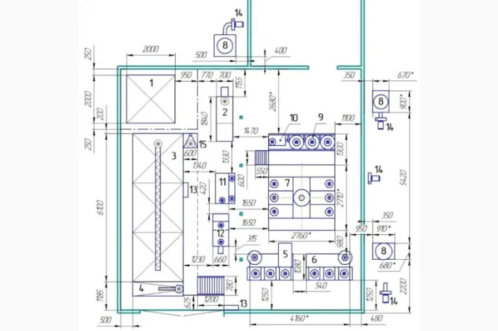 Современный борошномельный завод «Optima Pro-1000» производительностью 1000 кг/час- фото № 9
