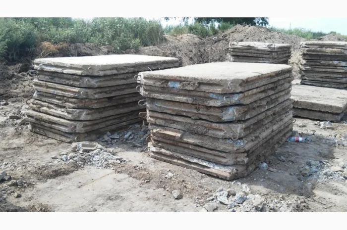 Дорожные ЖБИ плиты разных типов и размеров б/у- фото № 3