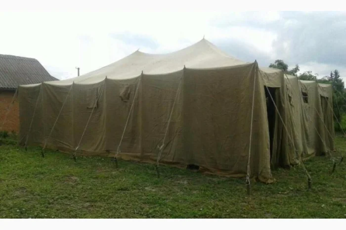 Палатки лагерные армейские, навесы, тенты брезентовые- фото № 10