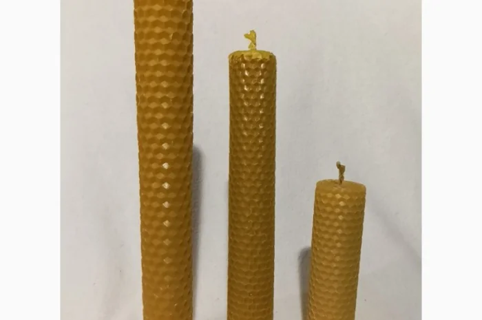Восковая свеча, воскові свічки, декоративні свічки, декоративные свечи- фото № 1