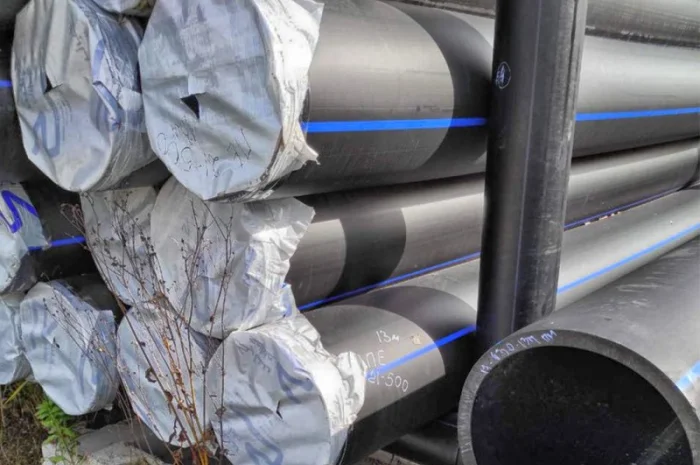 Труба поліетиленова ПЭ SDR21 діаметр 500 мм (8 атм) довжина 13 м- фото № 1