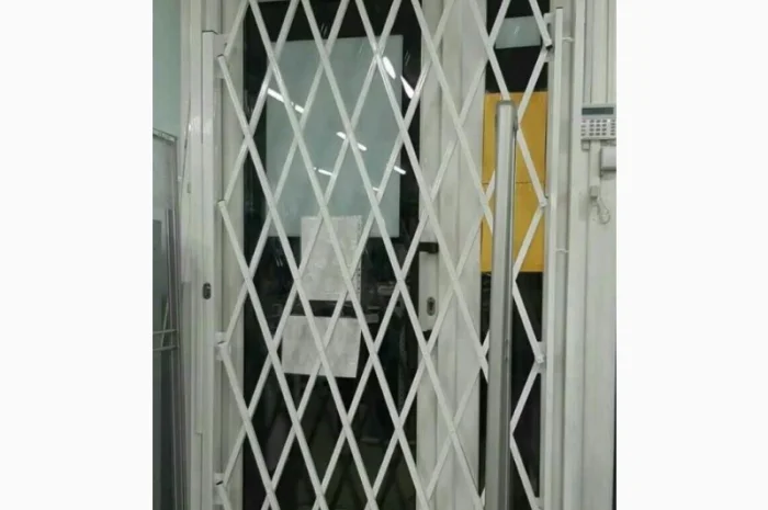 Раздвижные решетки Prof Ромб на магазины в Сумах- фото № 3