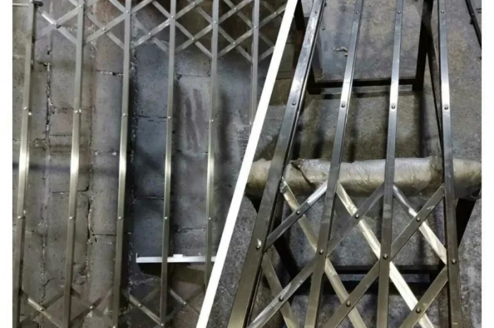 Розсувні грати Prof Боствіг із нержавіючої сталі- фото № 1