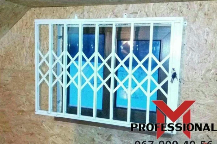 Розсувні грати Prof малих розмірів- фото № 1