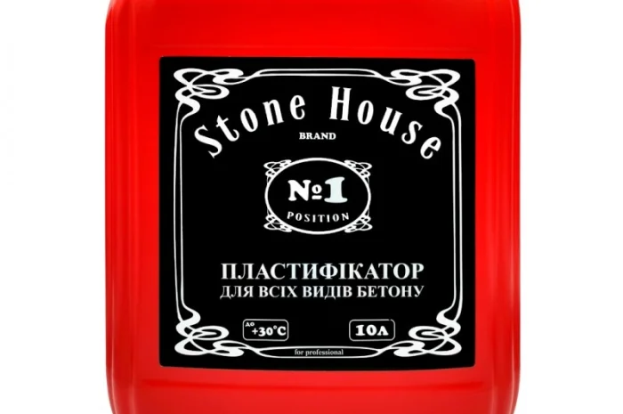 Пластифікатор для всіх марок та класів бетону 1 Stone House 1/5/10 л- фото № 2