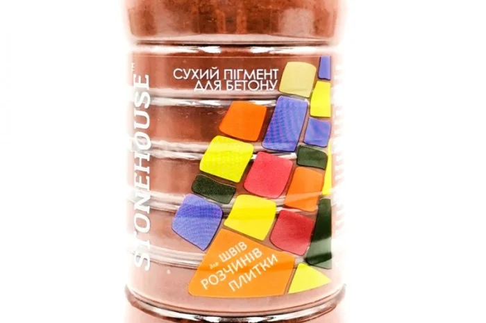 Пигмент для бетона Stone House (железооксид)- фото № 6