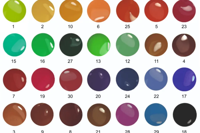 Пигменты для красок Кольорова Хата (28 цветов) 100 мл- фото № 2