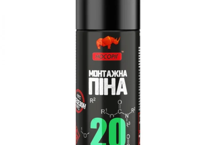 Монтажная пена ручная Носоріг 300 г- фото № 1