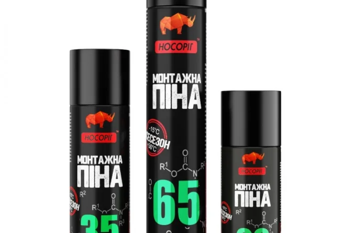 Монтажная пена ручная Носоріг 300 г- фото № 2