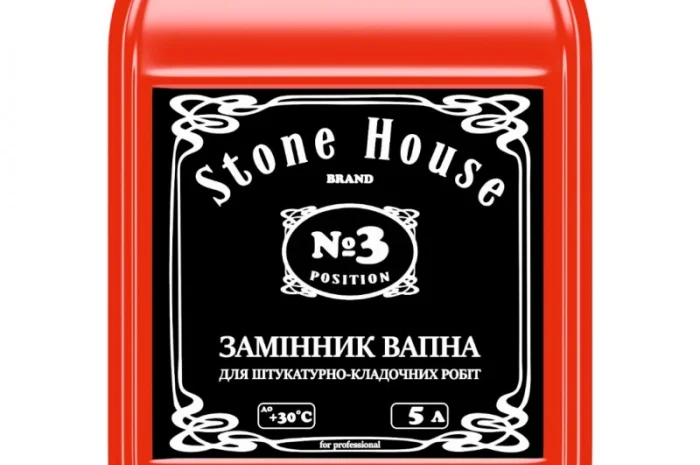 Замінник вапна для штукатурних робіт 3 Stone House 1/5/10 л- фото № 2